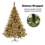 Arbol De Navidad Oregon De Lujo 1,80m Pie Metal Fabesa