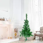 Arbol De Navidad Economico Pino Aleman 1.20mts Decoración