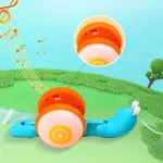 Caracol De Arrastre Con Luces Y Musica Para Bebes