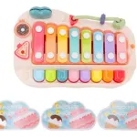 Juguete Musical Piano Con Xilofón Didactico Bebe