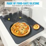 Escurridor Platos Mat Secaplatos Absorbente Secado Rapido Color Negro
