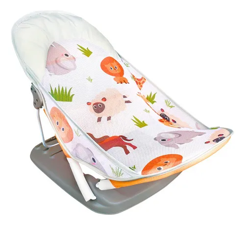 Producto Silla Mecedora Plegable Para Baño Bebe Pileta Bañera Color Blanco Imagen