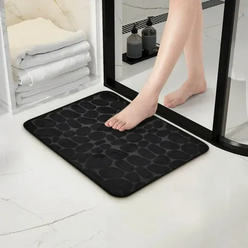 Producto Alfombra De Baño Antideslizante Memory Foam Soft Salida Bano Imagen