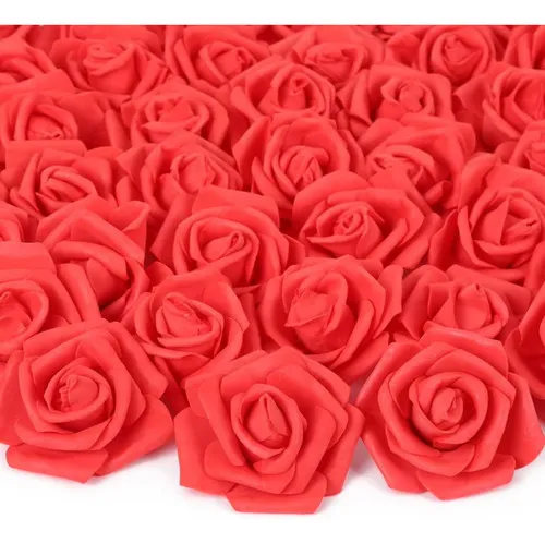 Producto Mini Rosas Flores Artificiales Decoracion Pack X200 Imagen