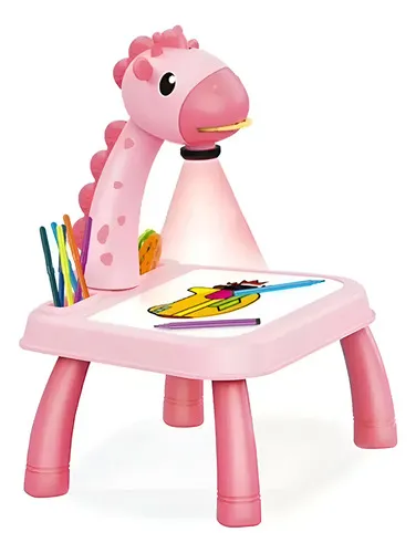 Producto Mesa Didáctica Con Proyector De Dibujo Pizarra Con Fibras Imagen