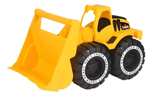 Producto Camion De Construccion Mega Baby Excavadora Friccion Chico Color Amarillo Imagen