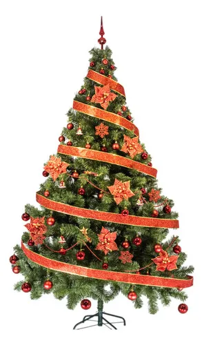 Producto Arbol Navidad Tronador 2,10m + Kit 60 Rojo Black Friday Imagen