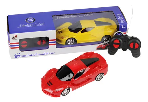 Producto Auto Deportivo A Radio Control Remoto Ferrari Escala 1:18 Imagen