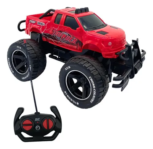 Producto Camioneta Deportiva Off-road Todo Terreno A Control Remoto Color Rojo Expreso Polar Imagen