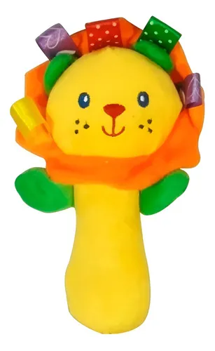Producto Sonajero Juguete Peluche Con Chifle Para Bebé Imagen
