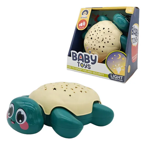 Producto Proyector Tortuga Infantil Musical Luz Sonido Juguete Imagen