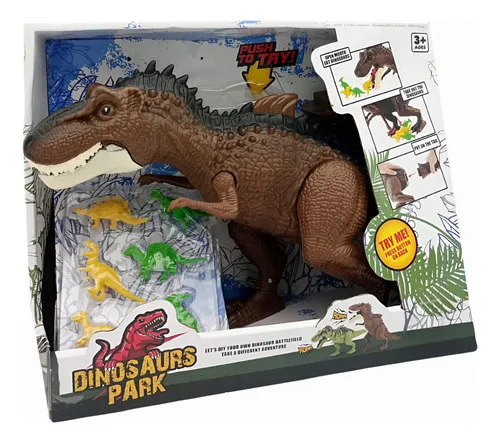 Producto Tiranosaurio Rex Depredador Juguete Interactivo Con Sonido Imagen