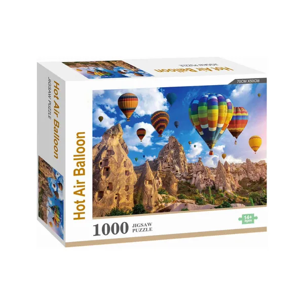 Rompecabezas Puzzle 1000 Piezas Globos Aerostáticos Paisaje