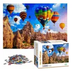 Rompecabezas Puzzle 1000 Piezas Globos Aerostáticos Paisaje