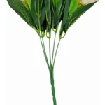 Ramo Flor De Lirio Flores Artificiales 30cm Decoración X1