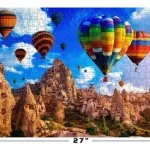 Rompecabezas Puzzle 1000 Piezas Globos Aerostáticos Paisaje
