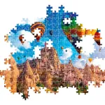 Rompecabezas Puzzle 1000 Piezas Globos Aerostáticos Paisaje