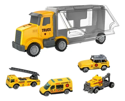 Producto Juguete Camion Mosquito Valija Porta Autos Policía Bombero Imagen