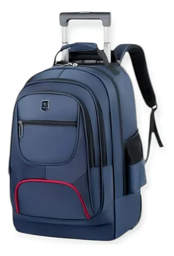 Producto Mochila Carro 18 Pulgadas Escolar Carrito Viaje Capacidad Imagen