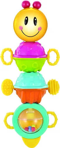 Producto Sonajero Bebe Oruga Movil Luz Didactico Para Bebe Imagen