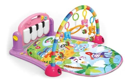 Producto Gimnasio Piano Manta Sonajeros Para Bebe - Envío Gratis  Imagen