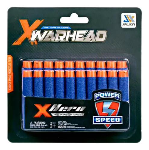 Producto Dardos X20 Proyectiles Compatible Con Nerf - El Duende Azul Imagen