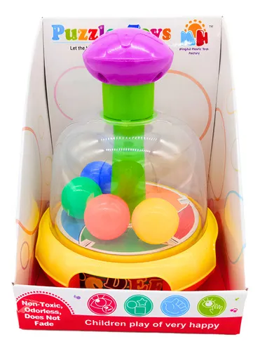 Producto Juguete Didáctico A Presión Con Pelotitas Para Bebé Imagen