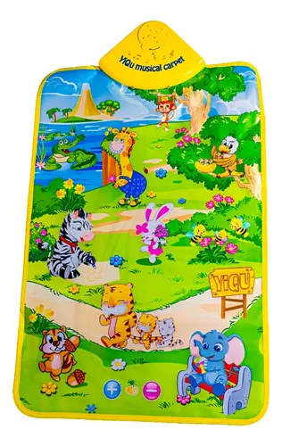 Producto Alfombra Musical Con Sonido Animalitos Para Bebé Imagen