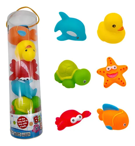 Producto Juguete De Goma Para Jugar En La Bañera Bebe Para Agua Imagen
