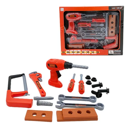 Producto Kit Herramientas De Juguete 18 Piezas Con Caja Infantil Imagen