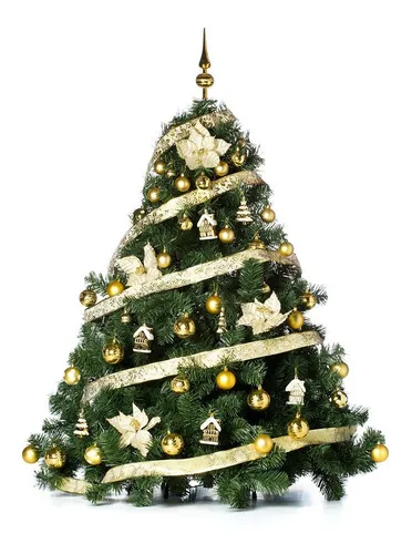 Producto Arbol Navidad Extra Lujo Patagonia 1.50m + Kit Oro Fabesa Imagen