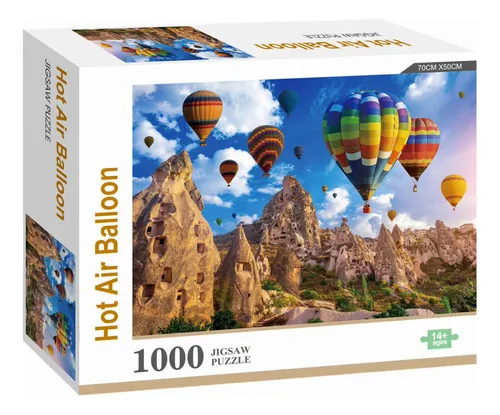 Producto Rompecabezas Puzzle 1000 Piezas Globos Aerostáticos Paisaje Imagen
