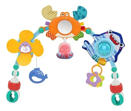 Producto Arco Movil Cunero Barral Sonajeros Cochecito Bebe Cuna Imagen