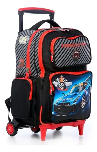 Producto Mochila Carrito Escolar Reforzada Manija Telescopica Carro Imagen