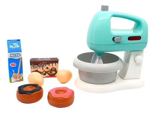 Producto Batidora De Juguete A Pila Accesorios Luz Sonido Movimiento Color Agua Imagen
