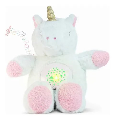 Producto Peluche Unicornio Con Luz Y Musica Juguete Proyector Bebe Imagen