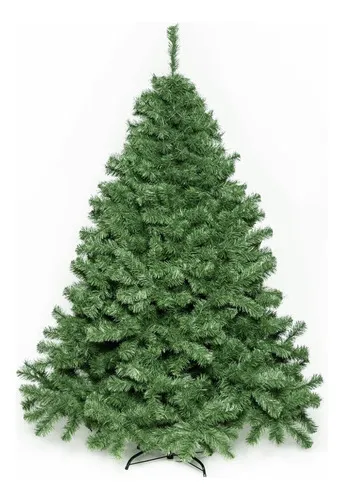 Producto Árbol De Navidad Montañes Deluxe 1.5mts Base Metálica Color Verde Imagen