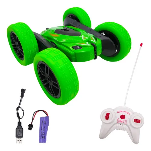 Producto Auto A Radio Control Remoto Luz Giro 360° Acrobático Stunt Imagen
