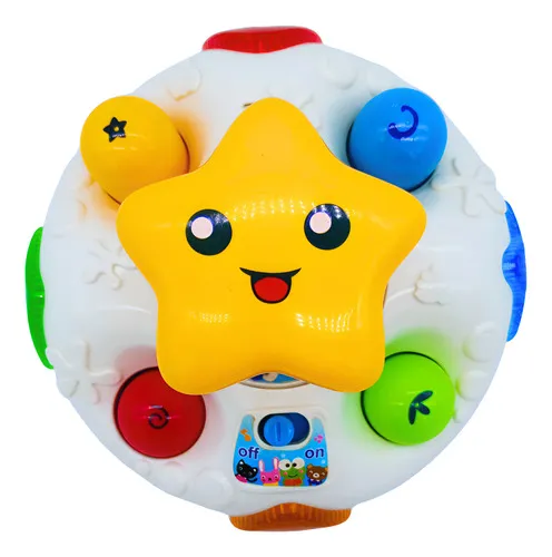 Producto Juguete Musical Trompo Con Luz Y Sonido Para Bebé Imagen