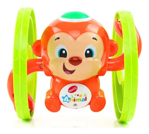 Producto Juguete Bebe Monito De Arrastre Musical Luz Y Movimiento Imagen